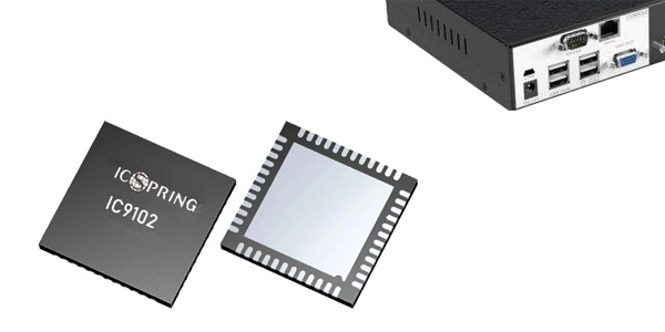 春盛海IC9102_2口国产USB KVM切换/共享器芯片_IcSpring
